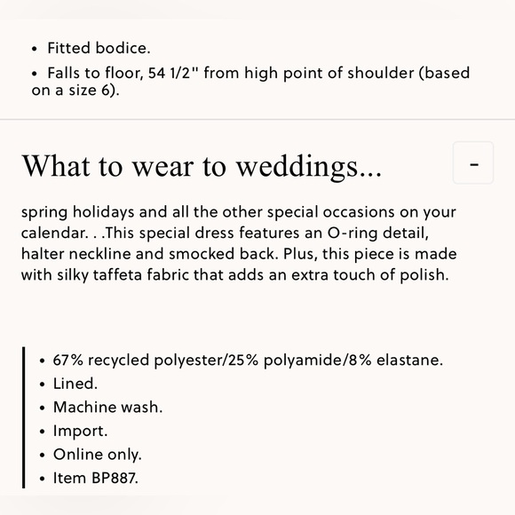 🍑NWT🍑Jcrew Collection taffeta O-ring cutout halter-neck maxi dress - Picture 6 of 6